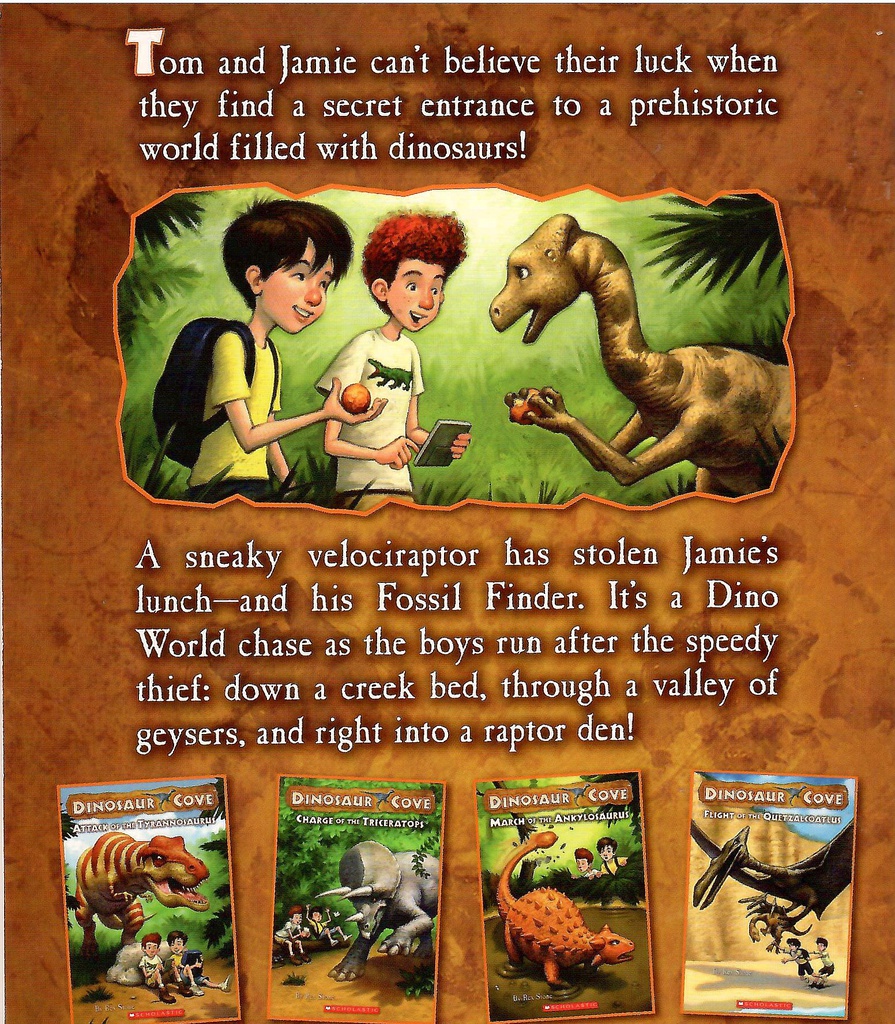 DINOSAUR COVE #05: CATCHING THE VELOCIRAPTOR (7-10yrs)