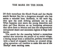 HARDY BOYS #13: THE MARK ON THE DOOR (7-11yrs) HARDCOVER