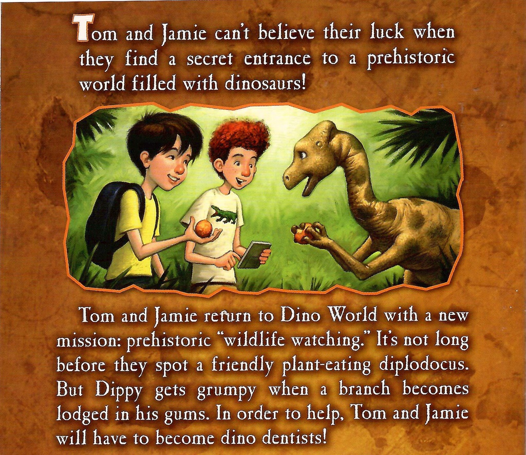DINOSAUR COVE #09: TRACKING THE DIPLODOCUS (7-10yrs)