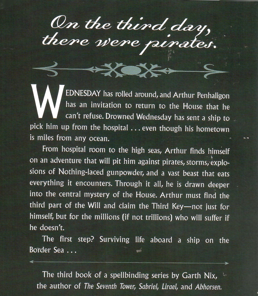 DROWNED WEDNESDAY (Keys to the Kingdom #03) (8-11 yrs)