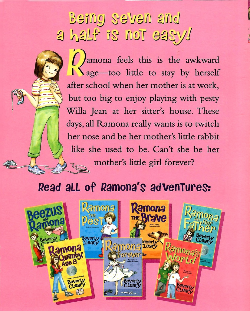 Ramona and Her Mother (Ramona Quimby #05) (8-12yrs)