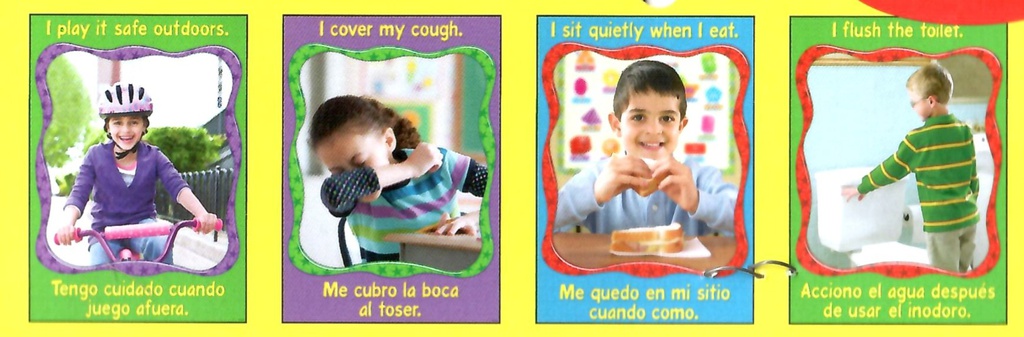 HEALTHY HABITS  Posters Combo Pack (Spanish/English))