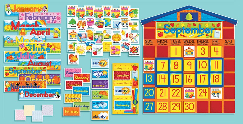 SCHOOL HOUSE CALENDAR BB SET