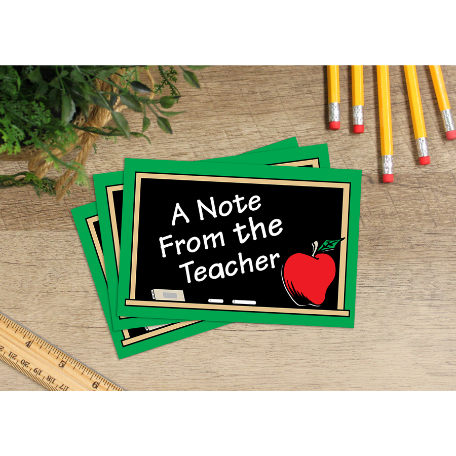 A Note From the Teacher Postcards