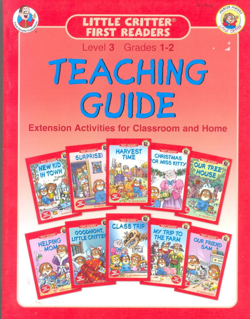 MERCER MAYER 1ST READERS TEACHING GUIDE (Gr:1-2)