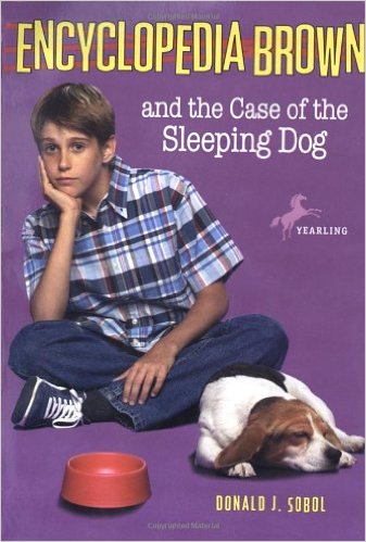 Encyclopedia Brown and the Case of the Sleeping Dog #22 (8-12yrs)