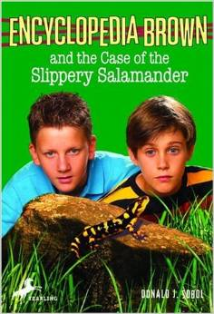 Encyclopedia Brown and the Case of the Slippery Salamander #23 (8-12yrs)