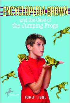 Encyclopedia Brown and the Case of the Jumping Frogs #24 (8-12yrs)