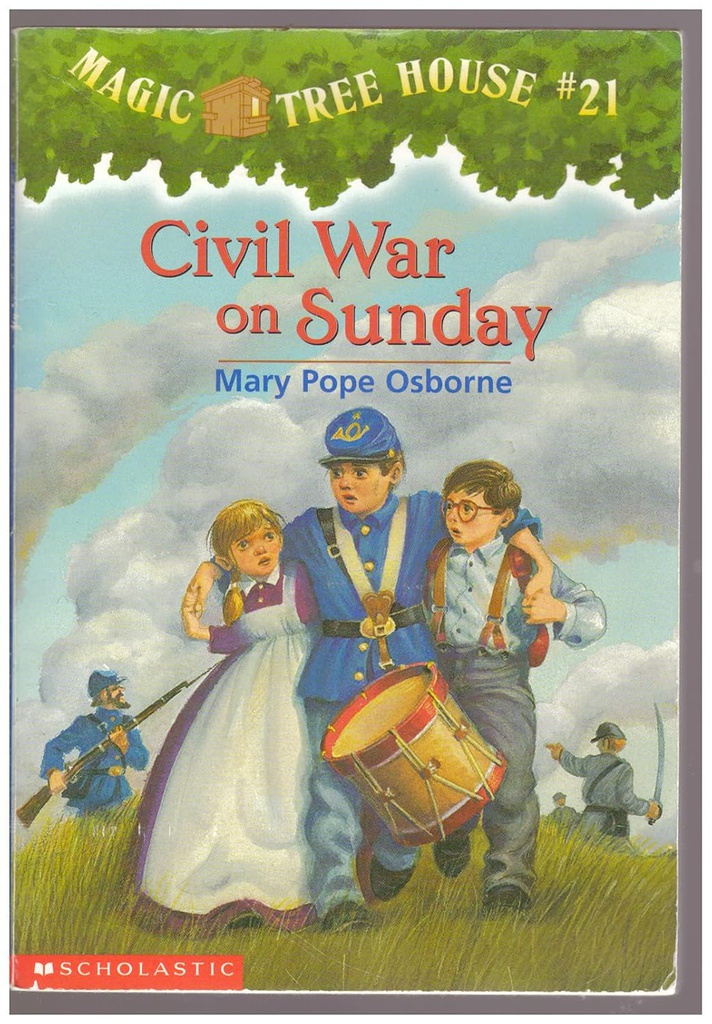 Magic Tree House #21: Civil War on Sunday (6-9yrs)