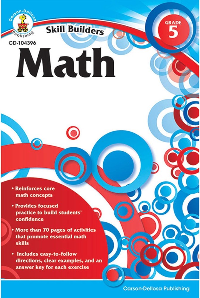 Skill Builders: Math (5) Book (10-11yrs)