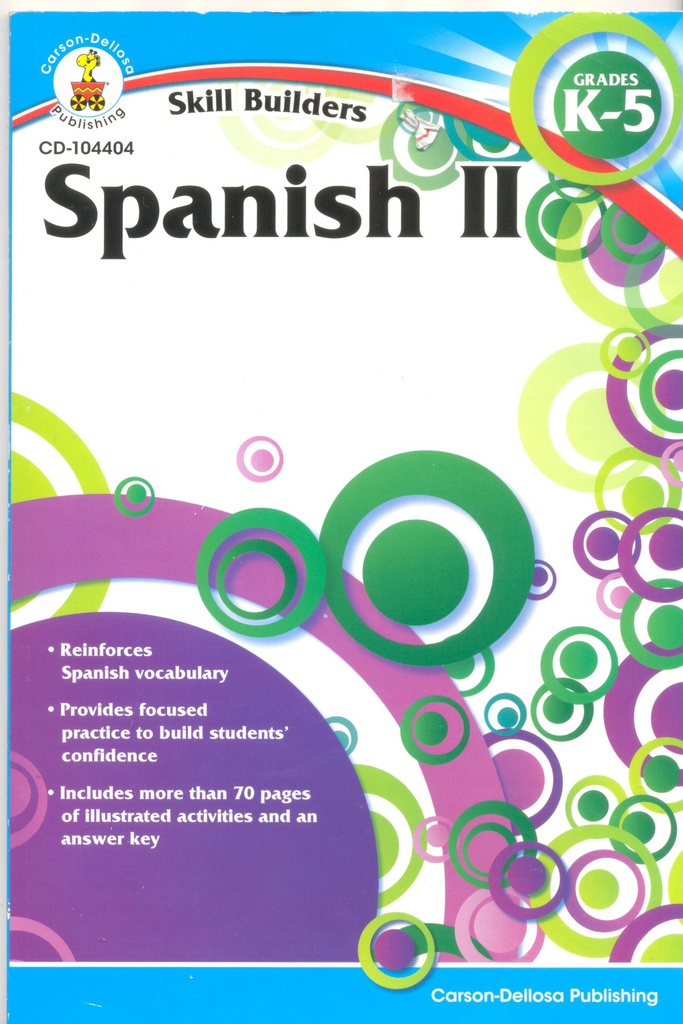 Spanish II, (Grades: K - 5)