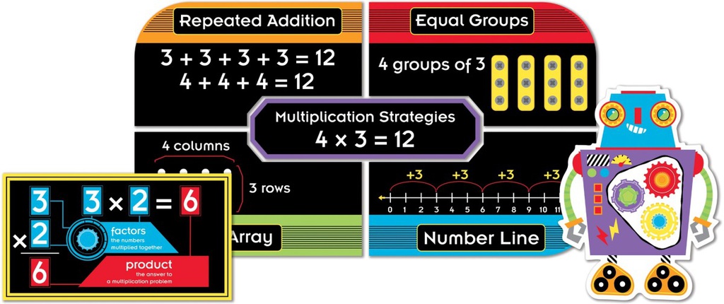 Nuts And Bolts Of Math Mini BB Set (16 pcs)