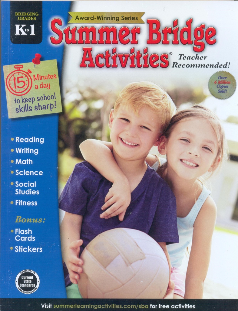 Summer Bridge Activities®, Grades K - 1