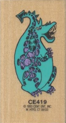 Large Dragon Stamp