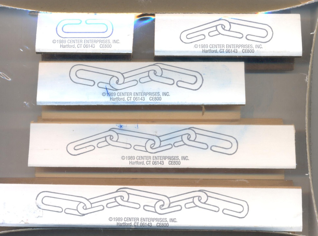 Links Stamp Set (7.5''x5.3'')(3+yrs)(19cmx13.4cm)