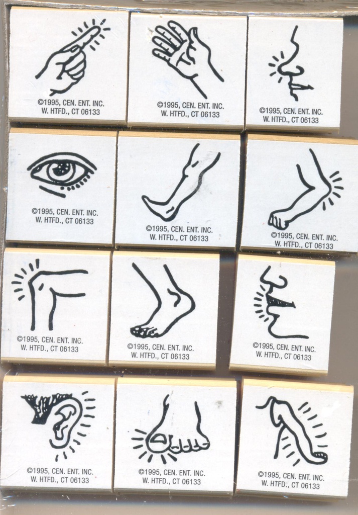 Body Parts Stamp