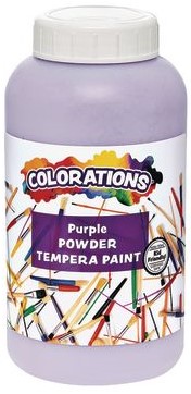 COLORATIONS POWDER TEMPERA 1LB(453.6g)-PURPLE