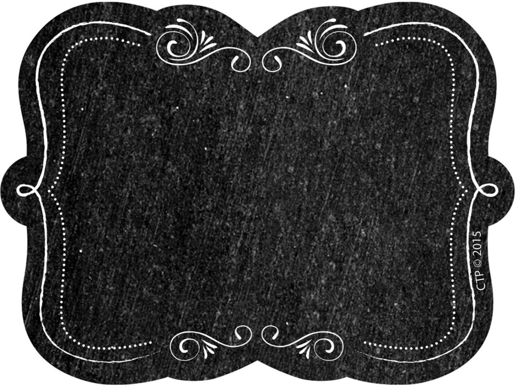 CHALKBOARD LABELS (3.5''x2.5'')(8.8cmx6.3cm)(36pcs)