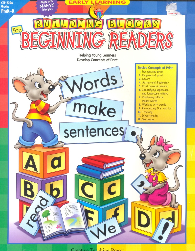 Building Blocks for Beginning Readers (Gr:PreK-K)