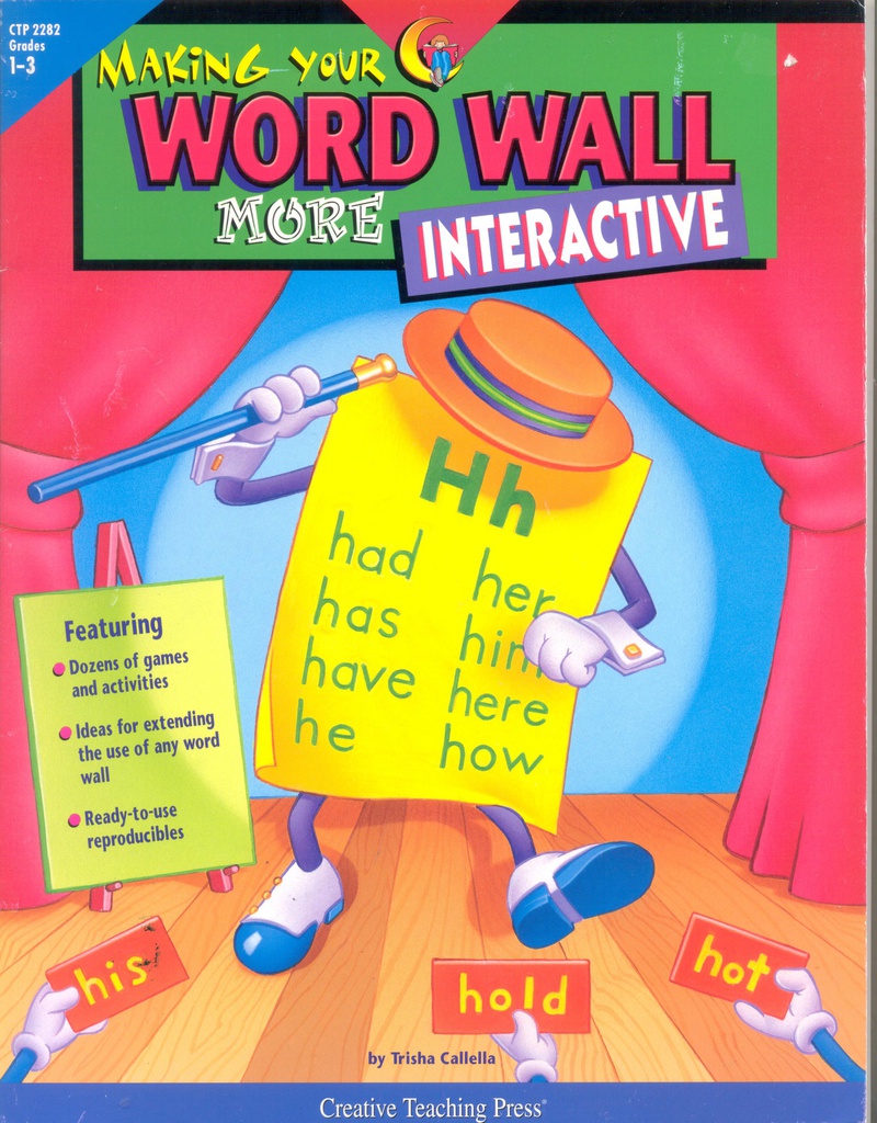 Making Your Word Wall More Interactive (3-5yrs)