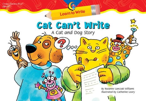 Cat Can't Write: A Cat and Dog Story, Lap (big) Book (5-6yrs)