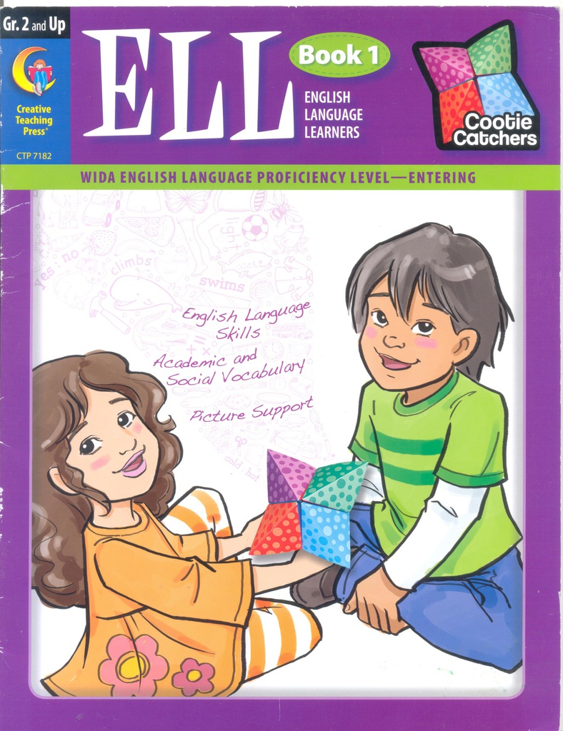 English Language Learners Book1 (Cootie Catchers) (3-5yrs)