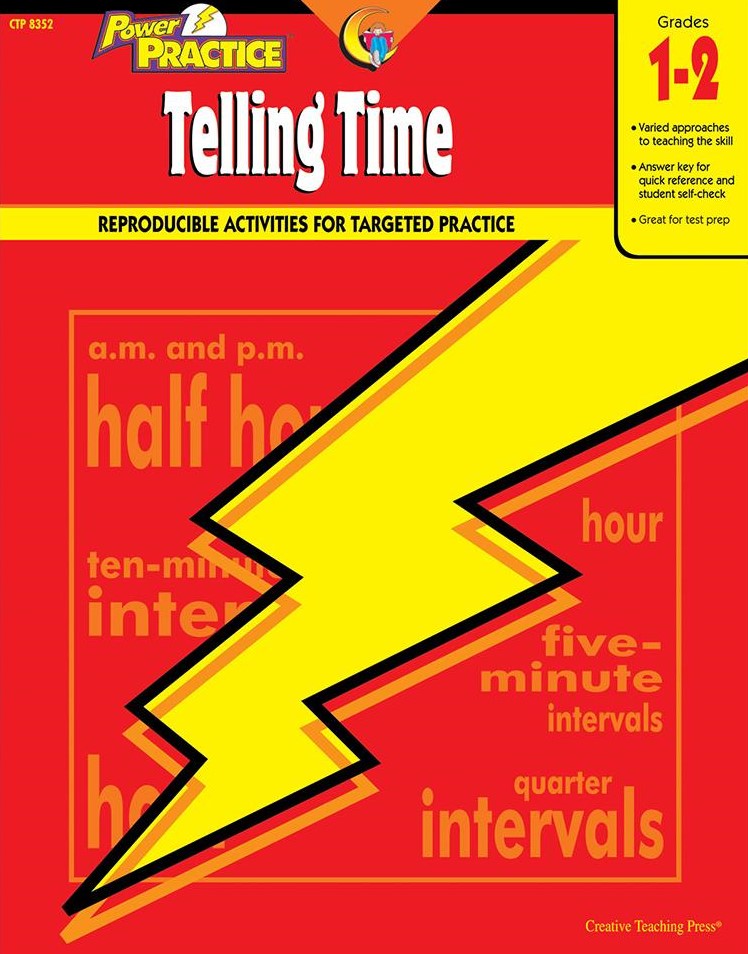 Power Practice Telling Time (Gr:1-2)