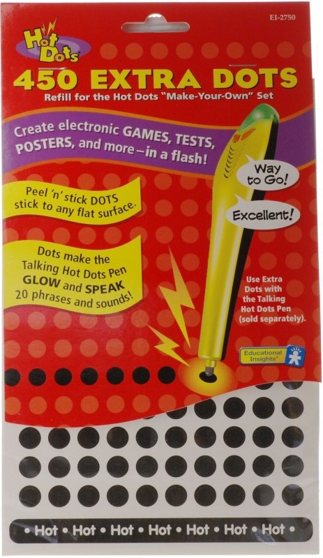 Hot Dots (PEN NOT INCLUDED) (450 dots)