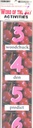 February for calendar grid or pocket chart(7cmx7cm)(2.75&quot;x2.75&quot;)
