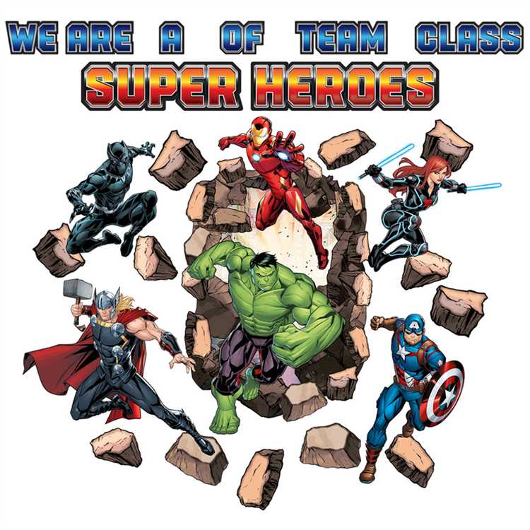 Marvel Bulletin Boards Sets  (27pcs)