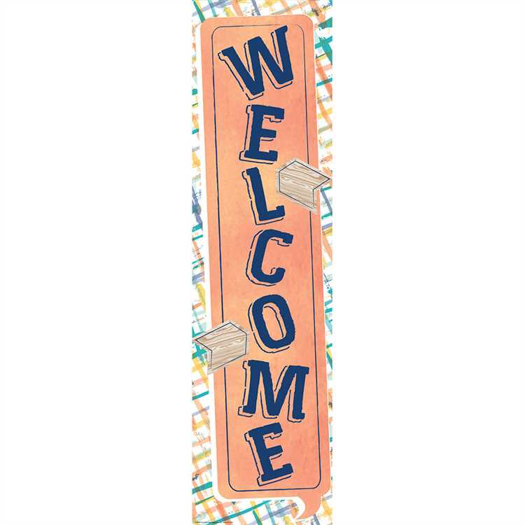 CONFETTI SPLASH WELCOME! BANNER (4ft 1.2m) (1pc)