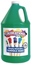 Colorations SIMPLY WASHABLE TEMPERA GALLON GREEN (128oz=3.7L)
