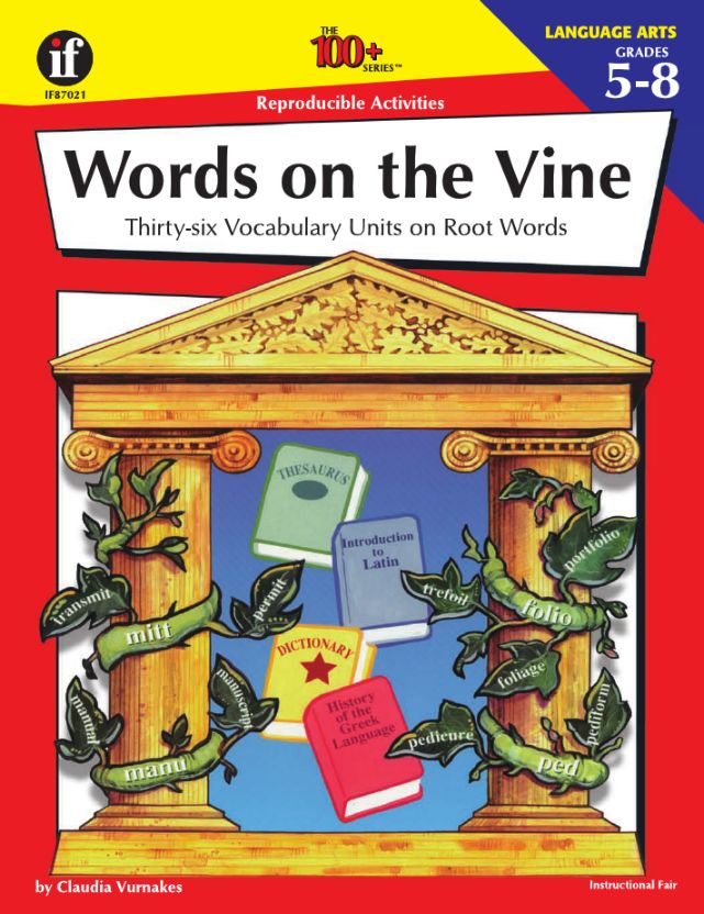 The 100+ Series: Words on the Vine (5–8yrs) Book