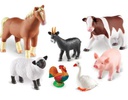 Jumbo Farm Animals(set of 7)