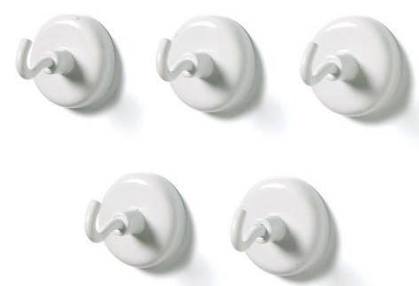 Magnetic Hooks, Set of 5