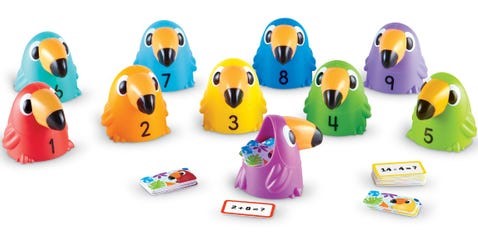 Toucans to Ten (120pcs) Ages:5+