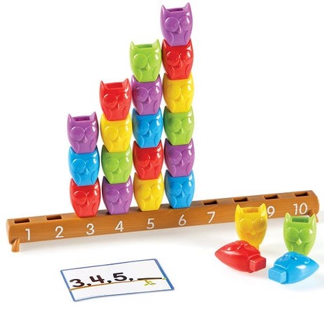 1-10 COUNTING OWLS ACTIVITY SET (25pcs)(Age:3+)