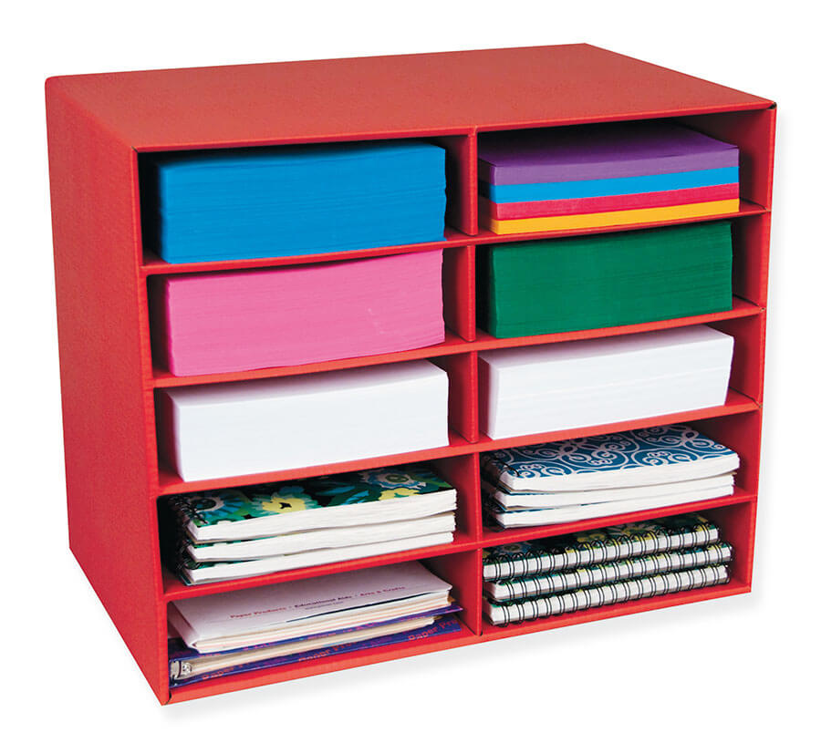 CLASSROOM KEEPER 10 SHELF ORGANIZER