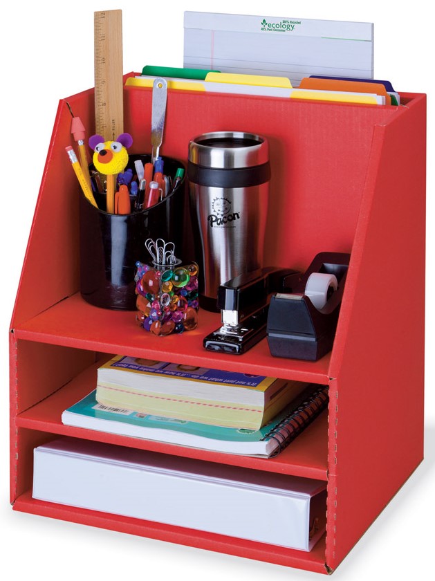 CLASSROOM KEEPER DESK ORGANIZER (13.6''x11''x16.3'')(34.5cmx27.9cmx41.4cm)