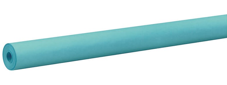 RAINBOW KRAFT 36&quot; x 100' (91.4cm x 30.5m) AQUA BLUE