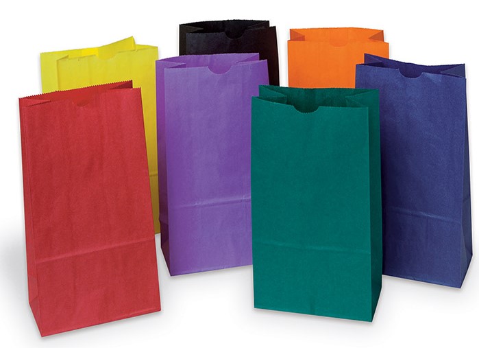 Kraft Bags (15.2cmx9.2cmx27.9cm) (28 ct)