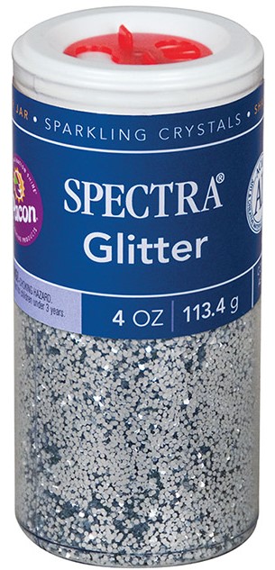 GLITTER 4OZ(113.3g) SILVER