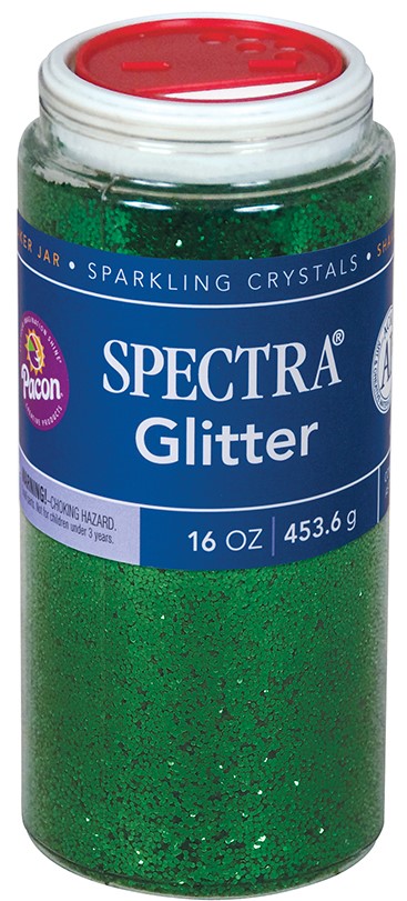 GLITTER 1LB (453.6g) GREEN