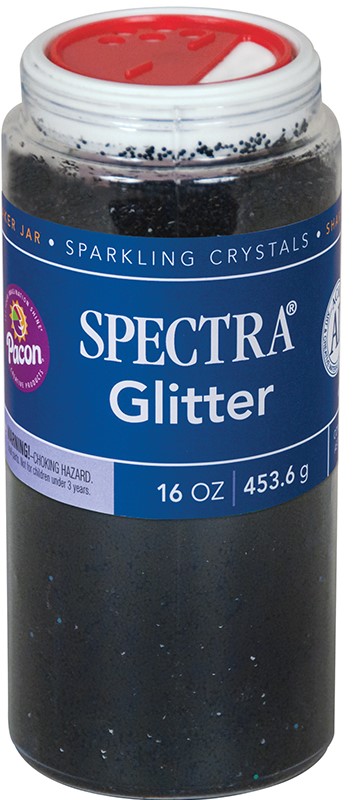 GLITTER 1LB(453.6g) BLACK