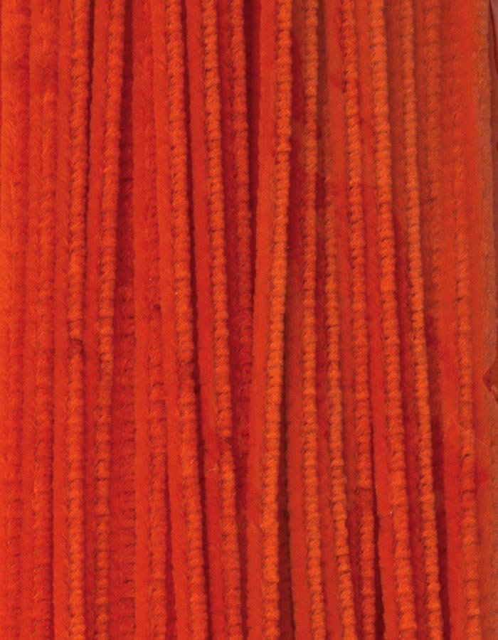 STEMS 4mm RED ORANGE 12'' 100 CT