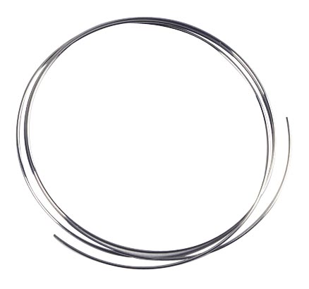 BRACLET SPRINGWIRE 24 inches (60cm) SILVER