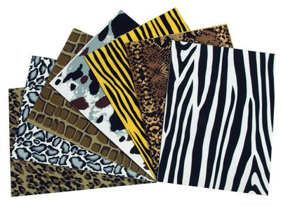 WONDERFOAM ANIMAL PRINT 22.5cm.x 30cm. (10 sheets)