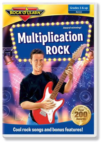 ROCK 'N LEARN MULTIPLICATION ROCK DVD (NTSC)