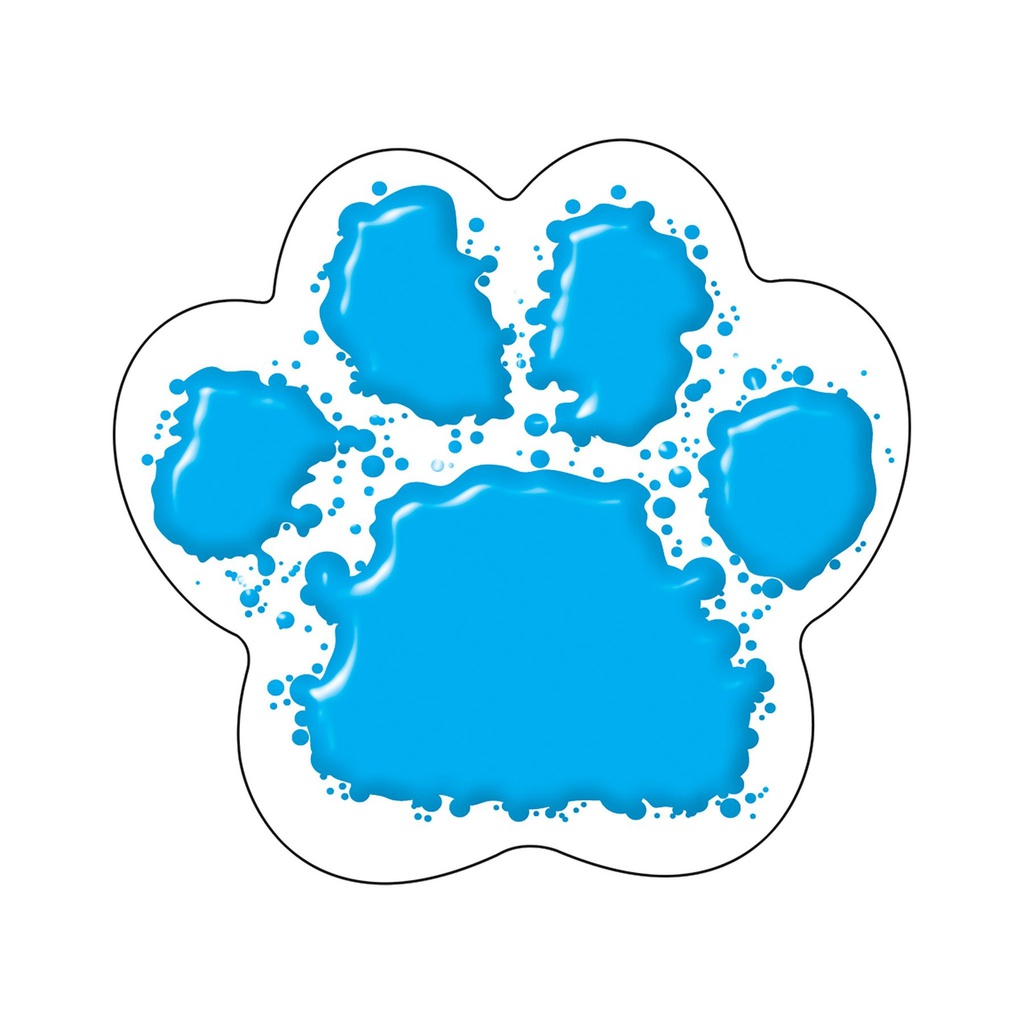 Paw Print Mini Accents (3'' (7.5cm) (36 pcs)