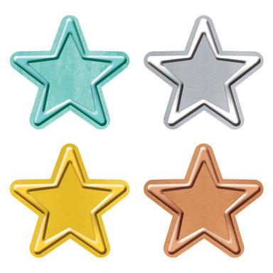 I  Metal Stars Accents Variety pack  (5.5''(13.9cm) (36 pcs)